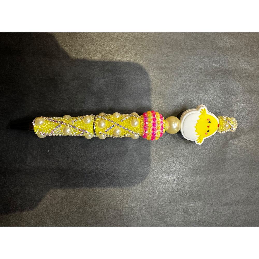 Custom Handmade Rhinestone Character & Novelty Pens - Picture 7 of 9